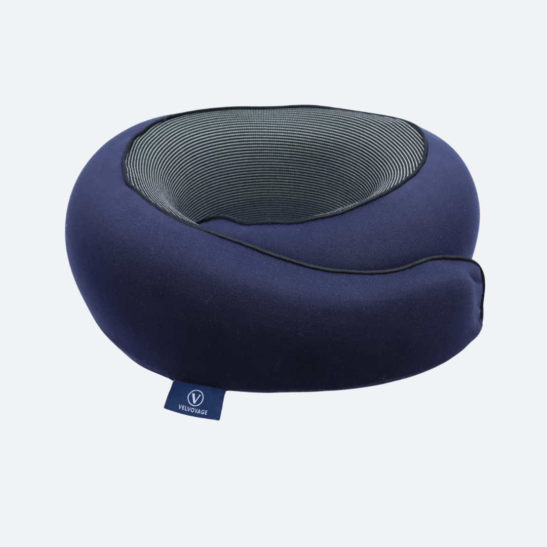 Velvoyage Velvoyage 360° Memory Foam Travel Pillow - Navy Blue