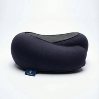 360° Memory Foam Travel Pillow - Black
