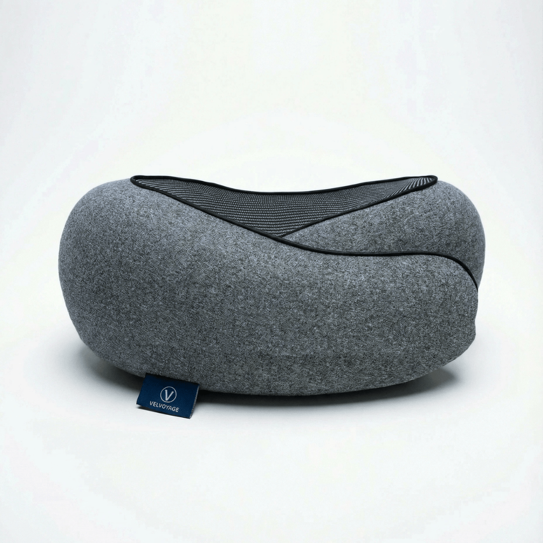 Velvoyage Velvoyage 360° Memory Foam Travel Pillow - Heather Grey