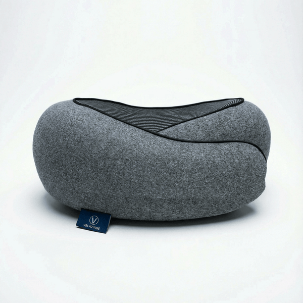 Velvoyage Velvoyage 360° Memory Foam Travel Pillow - Heather Grey